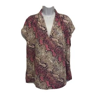 Snake print top XXL